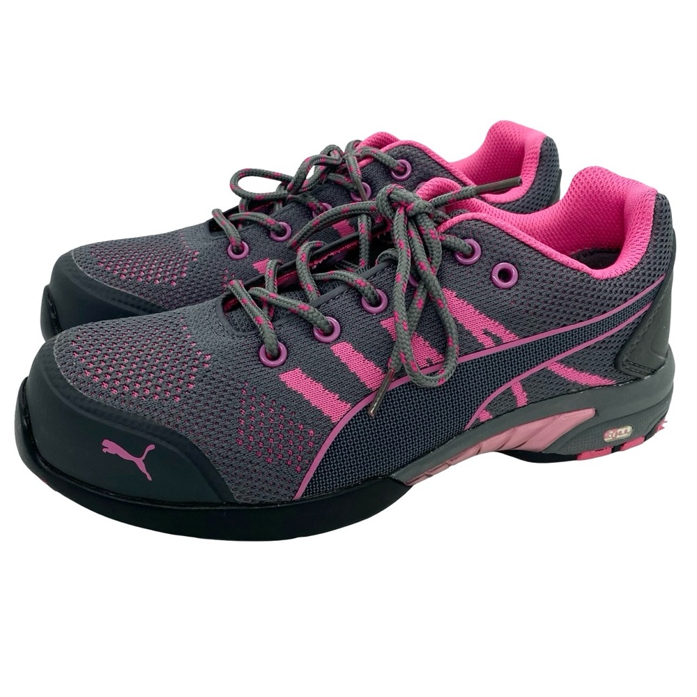 Puma Women's Safety Celerity Knit Low Steel Toe Safety Shoes Size 7